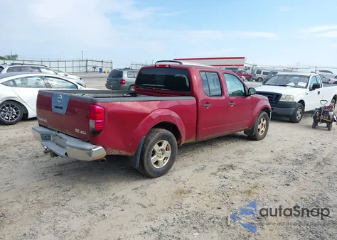 2007 Nissan Frontier Crew Cab Le/Se/Off Road из США, поврежденный, VIN 1N6AD09WX7C449661